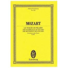 Βιβλίο Για Σύνολα Editions Eulenburg Mozart - The Marriage Of Figaro Overture [pocket Score]