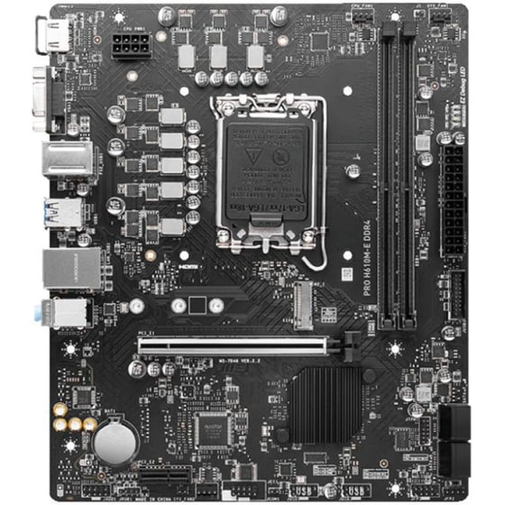 Msi Pro H610m-e Micro ATX με Intel 1700 Socket image 1