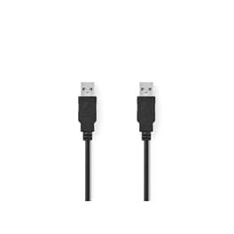 Καλώδιο Nedis USB-A Male σε USB-A Male - 3m
