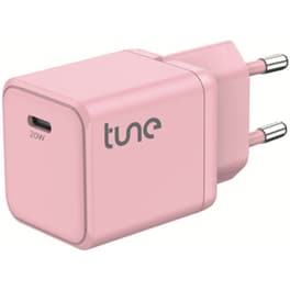 Φορτιστής Πρίζας Tune Turbo PD Type-C Wall Charger USB-C 20W - Pink