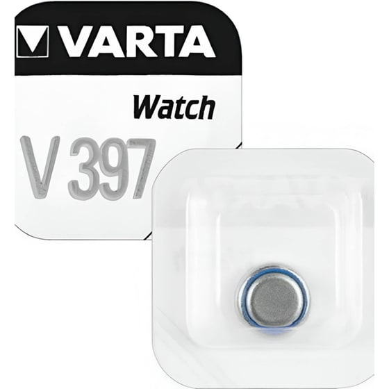 Μπαταρία Για Ρολόγια Varta Silver Oxide V397 SR59 1,55V 1τμχ image 0