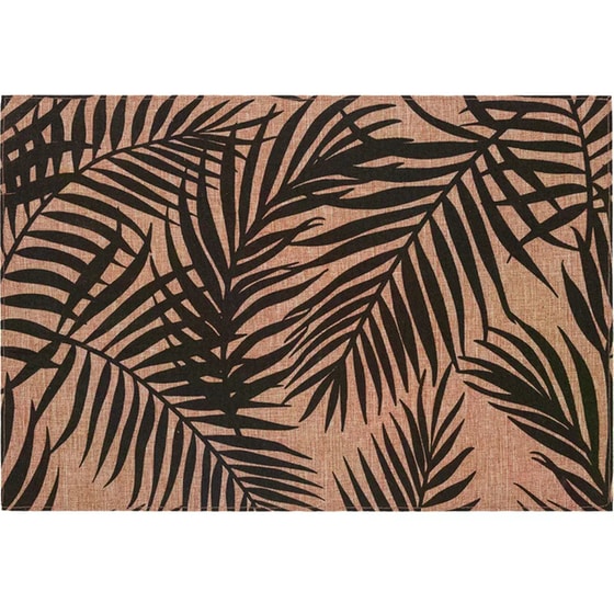 Σουπλά Spitishop από Πολυεστέρα 30x45cm - Καφέ/Μαύρο image 0