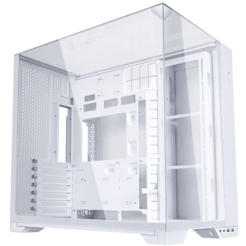 Lian Li O11 Vision Compact White - White Eatx(under 280mm)/atx 2 Top Panels 360aio Tower Pc Case