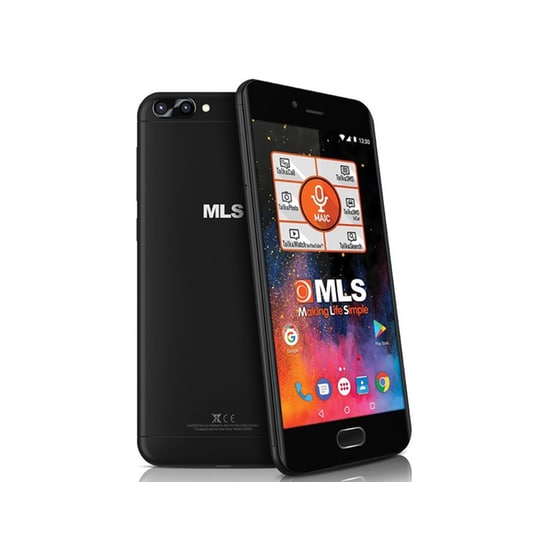 MLS DX 16GB Μαύρο Dual Sim Smartphone image 1