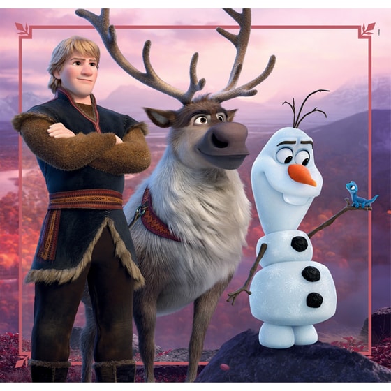 Παιδικό Παζλ Clementoni Super Color Disney Frozen II (3x48 Κομμάτια) image 4