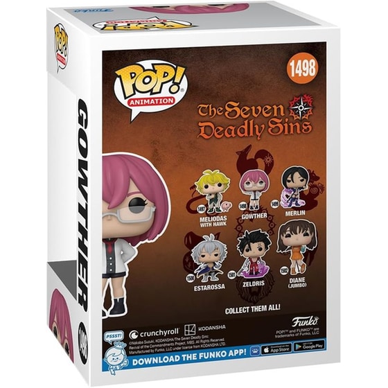 Funko Pop! Animation - The Seven Deadly Sins - Gowther #1498 image 2