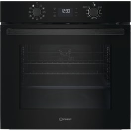 INDESIT IO K78PU B 71 Lt Μαύρο Εντοιχιζόμενος Φούρνος Άνω Πάγκου