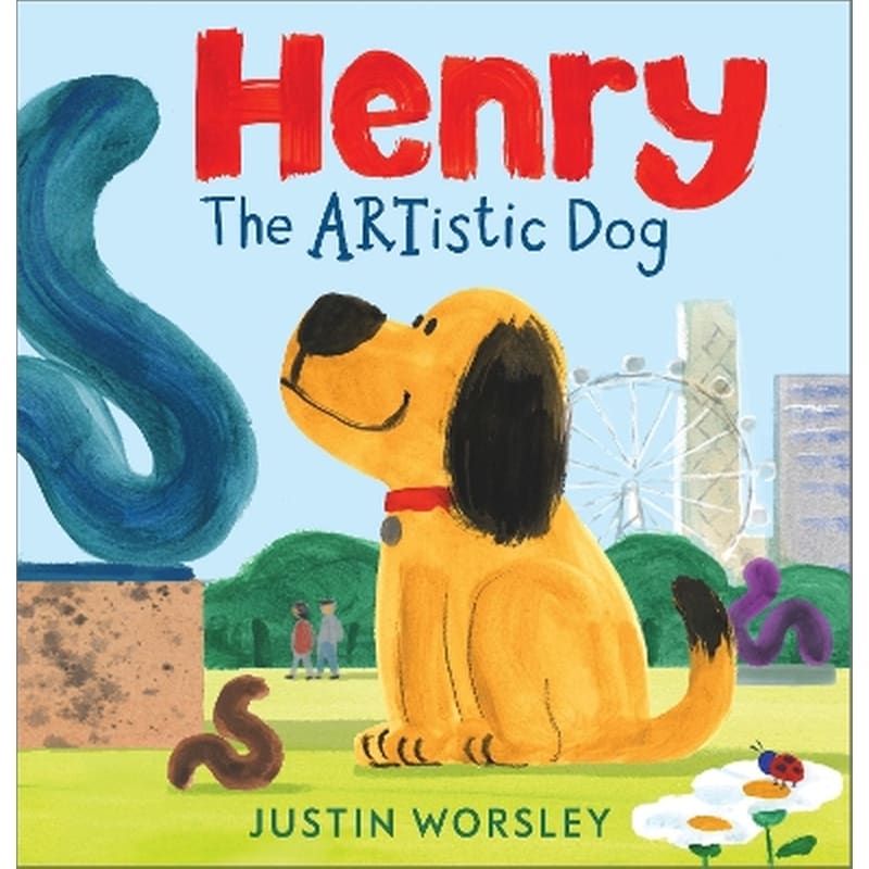 Henry the Artistic Dog