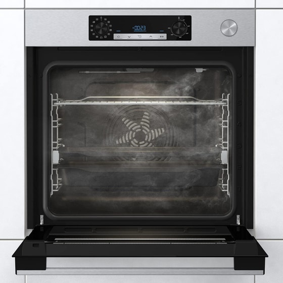 HISENSE BSA66226AX 77 Lt Inox Εντοιχιζόμενος Φούρνος Άνω Πάγκου image 4