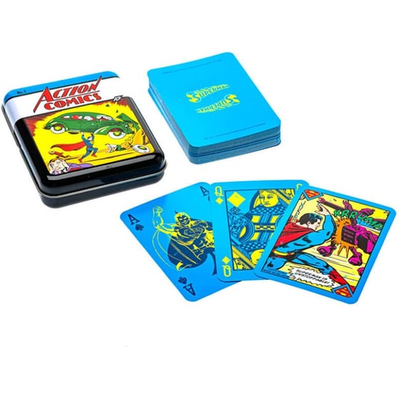 Warner Comic Cover Tin – #1 Action Comics Cartamundi image 1