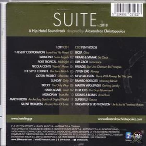 Suite No. 2018 (A Hip Hotel Soundtrack) image 3