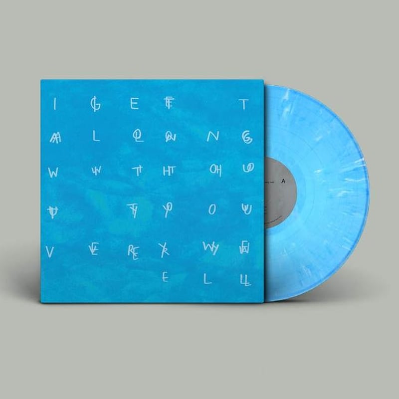 I GET ALONG WITHOUT YOU VERY (BLUE LP)
