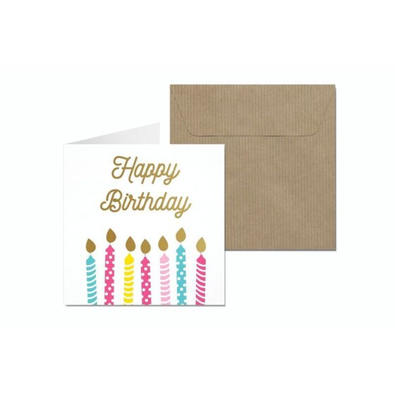 Ευχετήρια Κάρτα Coolbee Birthday Candles image 0
