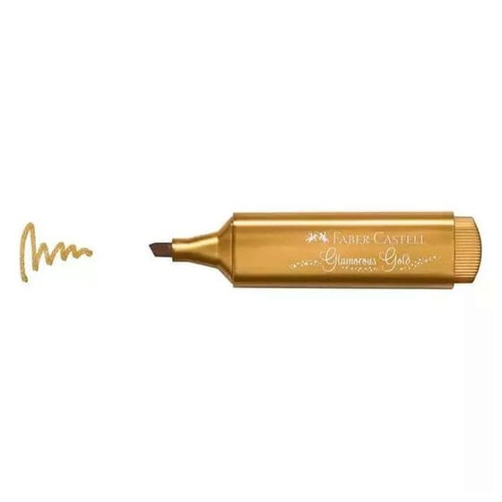 Μαρκαδόρος Υπογράμμισης Faber Castell Χρυσό 2.0 mm image 1