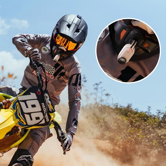 Βάση Στήριξης για Action Camera Insta360 GO3/3S Vertical & Horizontal Action - Μαύρο image 6