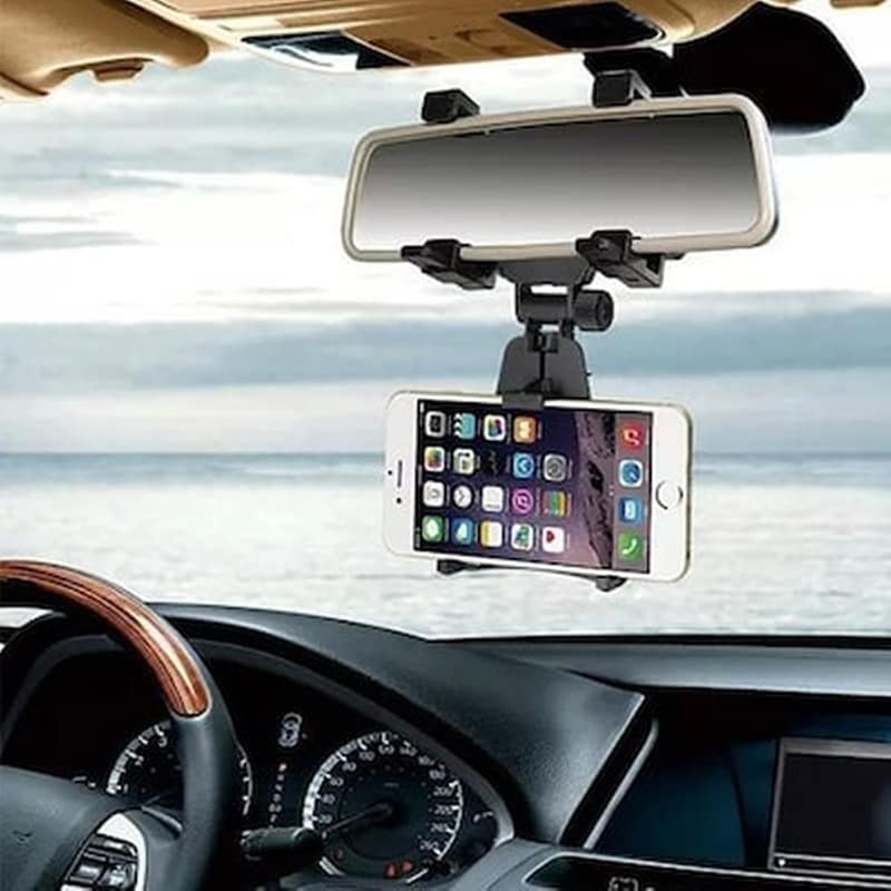 OEM Βάση Στήριξης Αυτοκινήτου Για Καθρεφτη Oem Με Ρυθμιζόμενα Άγκιστρα - Μαύρο