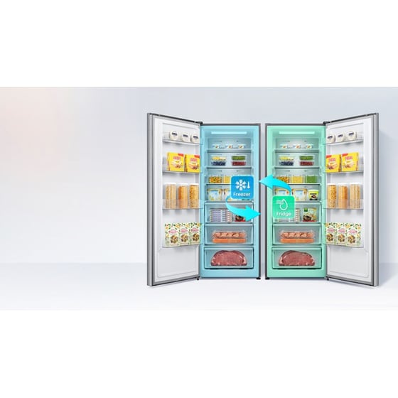 HISENSE FT3K310SAIE 312 Lt Γκρι Όρθιος Καταψύκτης image 13