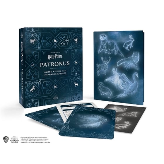 Harry Potter Patronus Guided Journal and Inspiration Card Set image 0