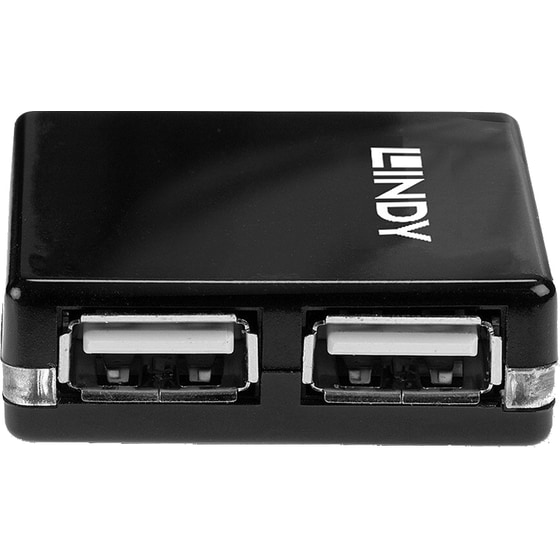 Lindy 42742 USB Hub 4-Port USB 2.0 συμβατό με USB-A image 1