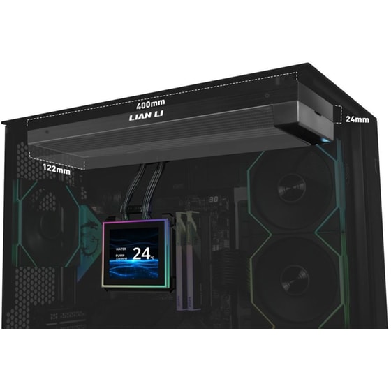 Lian Li HydroShift II LCD-S 360N Υδρόψυξη Μαύρο image 2