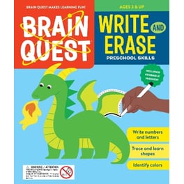 Brain Quest Write and Erase: Preschool Skills