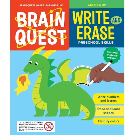 Brain Quest Write and Erase: Preschool Skills image 0
