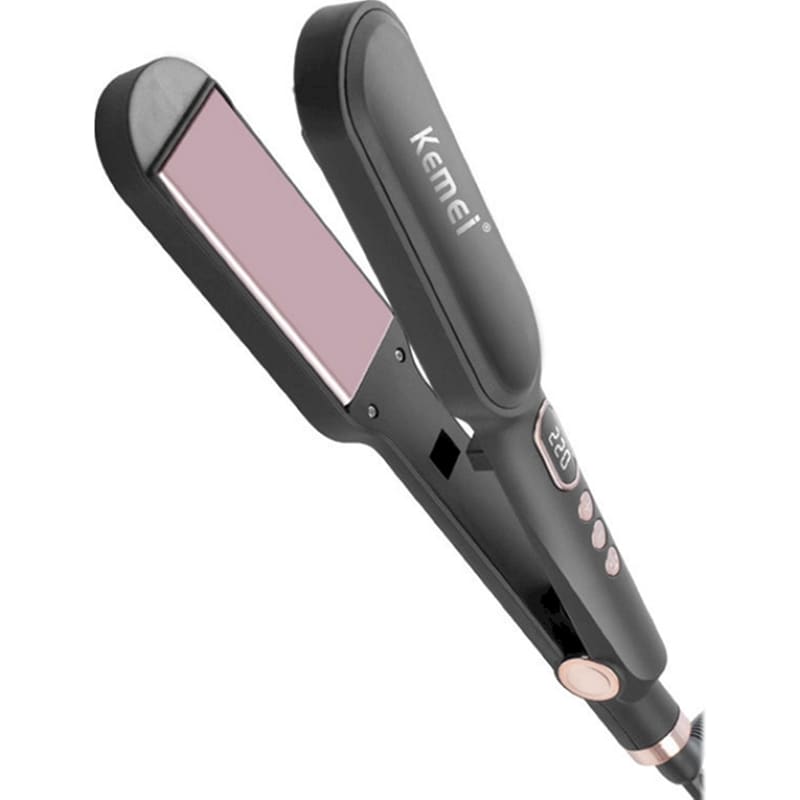 KEMEI KM-2239 Ισιωτικό Μαλλιών Μαύρο KEMEI