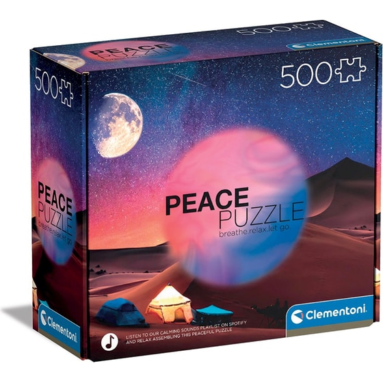 Παζλ Clementoni Peace Puzzles Starry Night Dream (500 Κομμάτια) image 0