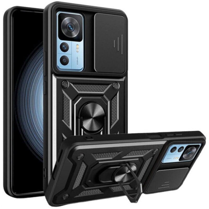 Θήκη Xiaomi 12T/12T Pro - Bodycell Armor Slide - Μαύρο