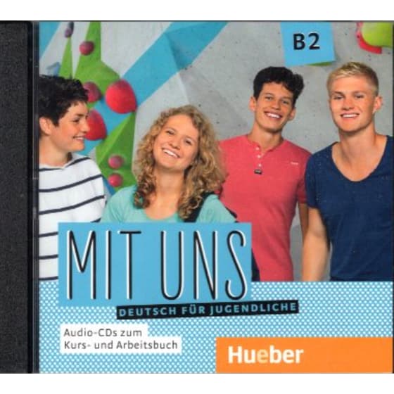 Mit uns!: Audio-CD zum Kursbuch B2 (1) + Audio-CD zum Arbeitsbuch B2 (1) image 0