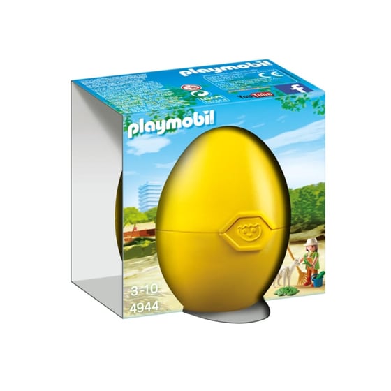 PLAYMOBIL® Easter Φύλακας Ζωολογικού Κήπου με Λάμα (4944) image 0
