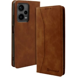 Θήκη Πορτοφόλι Xiaomi Redmi Note 12 5g - Bodycell - Καφέ