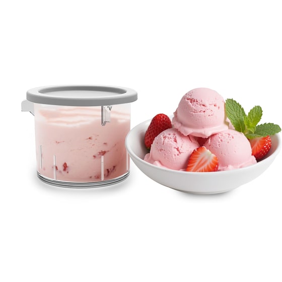 Παγωτομηχανή ROHNSON R5655 VLCREME 3 x 450 ml Μαύρο image 4