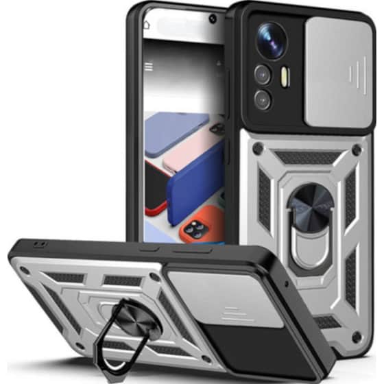 Θήκη Xiaomi Redmi Note 12S - Bodycell Armor Slide - Silver image 0
