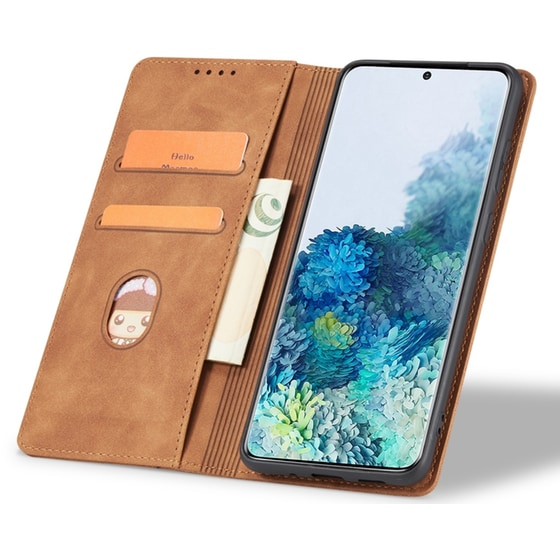 Θήκη Realme 11 Pro Plus - Bodycell Πορτοφόλι - Brown image 1