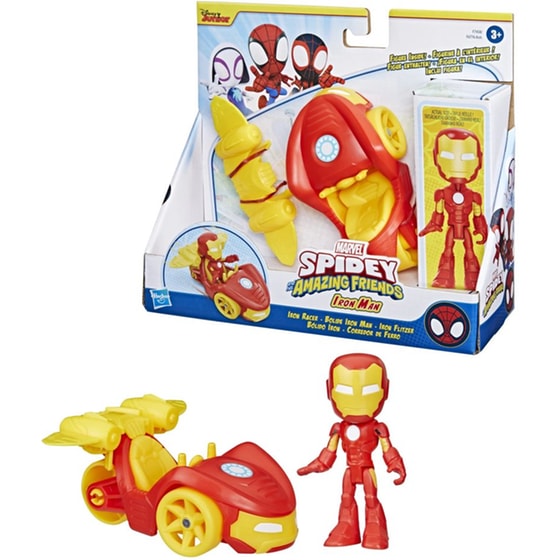 Spidey Οχήματα - Spidey And His Amazing Friends - F7454 Spidey With Web-crawler image 1
