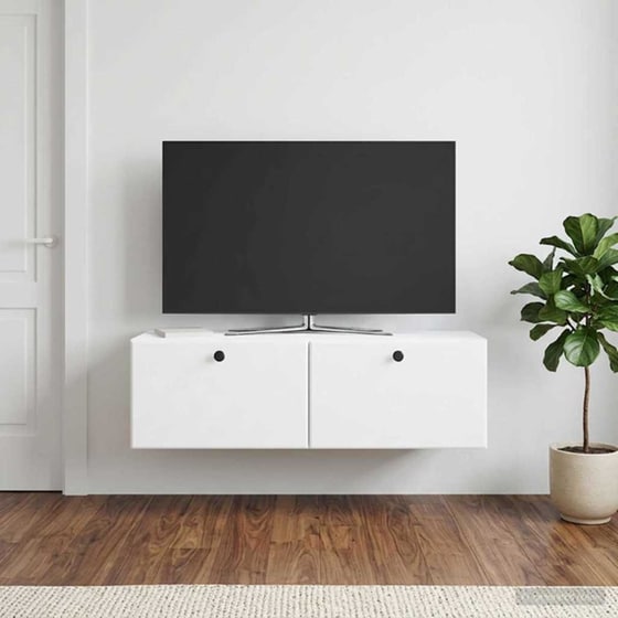 Επιτοίχιο Έπιπλο Τηλεόρασης VidaXL 98x31x30 cm image 3