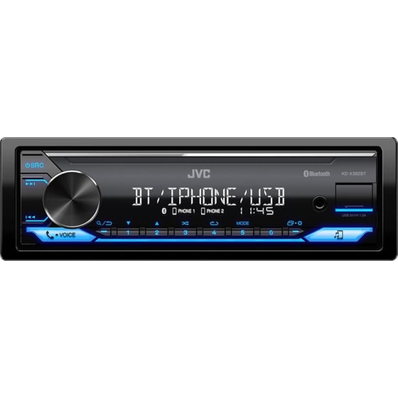Jvc JVC382BT Ηχοσύστημα Αυτοκινήτου - Μπλε/Μαύρο image 0