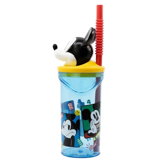 Ποτήρι 3D Stor Mickey Mouse Πλαστικό 360 ml - Μπλε/Κίτρινο image 1