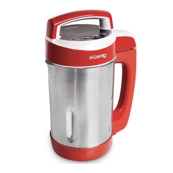 H.KOENIG MXC18 850 W 1.1 L Κόκκινο Παρασκευαστής Σούπας image 1