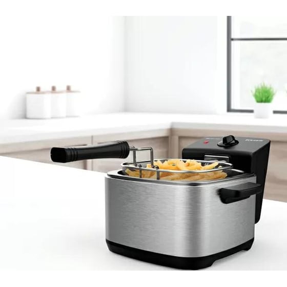 TAURUS FRY SOLUTION με Αποσπώμενο Κάδο 2000 W 1.5 L Inox Φριτέζα Λαδιού image 2