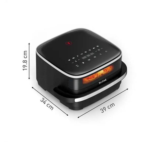 TEFAL XL FW4018E0 2200 W με Αποσπώμενο Κάδο 4 L Μαύρη Φριτέζα Αέρος image 2