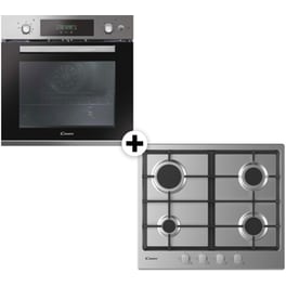 Εντοιχιζόμενο Σετ  Φούρνος & Εστία CANDY PCP2S5C & HG6BRX 70 Lt Inox