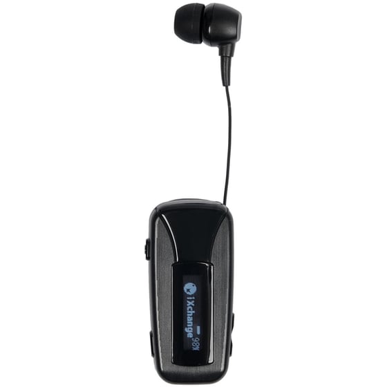 Ακουστικά Bluetooth iXchange UA-51 Pro Retractable - Black image 1