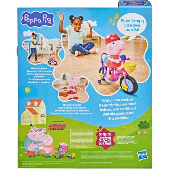 Φιγούρα Hasbro Peppa Pig με Ποδηλατάκι image 5