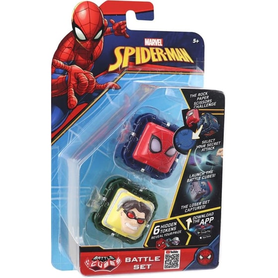 Marvel Spiderman Battle Cubes - Batc092dogs Dr. Octopus Vs Glow Spiderman image 0