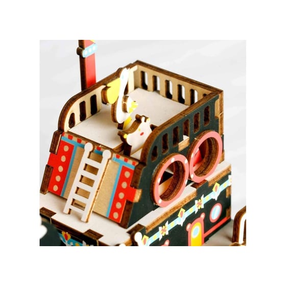 Σετ Κατασκευής Μουσικό Κουτί Γάτα που Ψαρεύει image 4