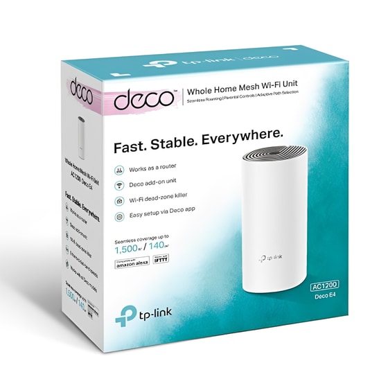 TP-LINK Deco E4 v1 Ασύρματο Mesh Router 3 Συσκευών Wi-Fi 5 με 2 Θύρες Ethernet image 4