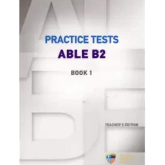 Practice Tests Able B2: Teacher's Book & 3 Audio CD's (Book 2) image 0