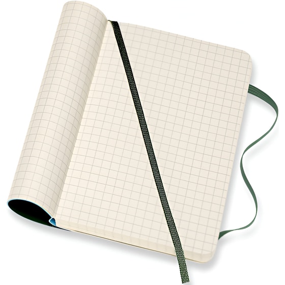 Σημειωματάριο Moleskine Καρέ Pocket Πράσινο (1 Τεμάχιο) image 1